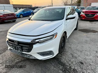 2020 Honda Insight Touring with VIN 19XZE4F78LE400419, listed as a Copart auction lot 50107185 with 77,708 mi miles and Salvage Title. Bid and sale history available at carsss.com. Image 2.