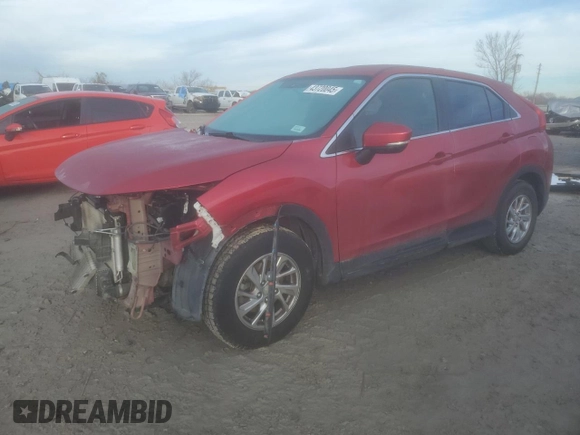2019 Mitsubishi Eclipse Cross ES with VIN JA4AS3AA5KZ001368, listed as a Copart auction lot 43720045 with 85,458 mi miles and Salvage title. Bid and sale history available at DreamBid. Image 1.