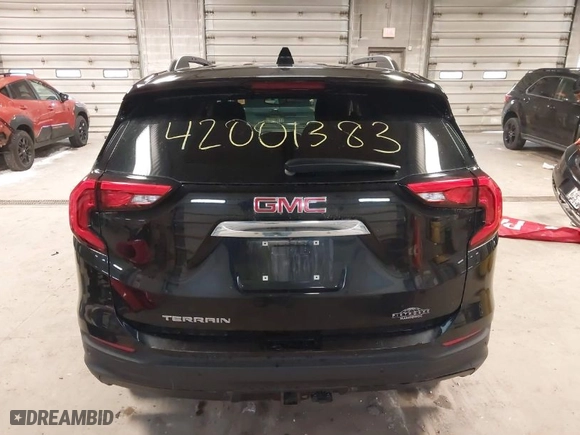2019 GMC Terrain SLE with VIN 3GKALMEV2KL155375, listed as a IAAI auction lot 42001383 with 102,964 mi miles. Bid and sale history available at carsss.com. Image 17.