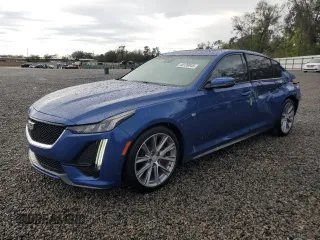 2020 Cadillac CT5 Sport with VIN 1G6DP5RK3L0123345, listed as a Copart auction lot 46139845 with 24,659 mi miles and Salvage Title. Bid and sale history available at carsss.com. Image 1.