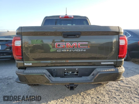 2023 GMC Canyon 4WD Elevation with VIN 1GTP6BEK6P1174954, listed as a Copart auction lot 76607754 with 0 mi miles and Salvage Title. Bid and sale history available at carsss.com. Image 6.