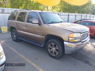 2003 GMC Yukon SLT z VIN 1GKEK13T13R123676, wystawiony jako IAAI lot #42472559 z przebiegiem 262 417 mil mil oraz . Historia ofert i sprzedaży dostępna na DreamBid. Obrazek 1.