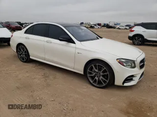 2018 Mercedes-Benz E-Class AMG E 43 with VIN WDDZF6EB3JA395411, listed as a Copart auction lot 86502184 with 72,626 mi miles and Salvage Title. Bid and sale history available at carsss.com. Image 4.