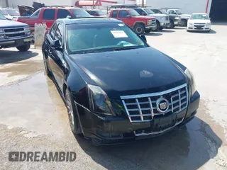 2012 Cadillac CTS Sedan Luxury with VIN 1G6DG5E58C0115323, listed as a IAAI auction lot 42002818 with 107,226 mi miles. Bid and sale history available at carsss.com. Image 1.