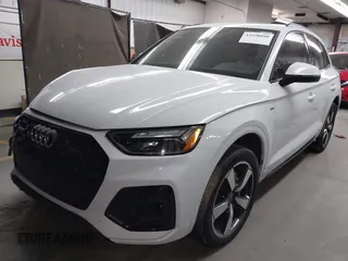 2023 Audi Q5 S line Premium Plus with VIN WA1EAAFYXP2061578, listed as a IAAI auction lot 42338898 with 20,190 mi miles and . Bid and sale history available at DreamBid. Image 17.