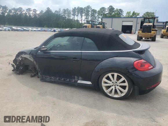2014 Volkswagen Beetle 1.8T w/Premium z VIN 3VW517AT6EM816698, wystawiony jako Copart lot #57344055 z przebiegiem 52 782 mil mil oraz Szkoda całkowita • Salvage title. Historia ofert i sprzedaży dostępna na DreamBid. Obrazek 2.