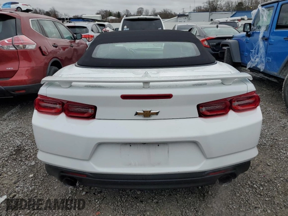 2020 Chevrolet Camaro 1LT with VIN 1G1FB3DSXL0108026, listed as a Copart auction lot 86720304 with 89,155 mi miles and Salvage Title. Bid and sale history available at carsss.com. Image 6.