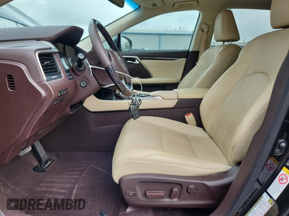 2016 Lexus RX 350 with VIN 2T2BZMCA7GC006349, listed as a Copart auction lot 60284755 with 71,981 mi miles and Salvage title. Bid and sale history available at DreamBid. Image 7.