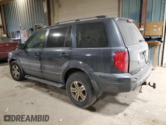 2003 Honda Pilot EX z VIN 2HKYF18723H565883, wystawiony jako Copart lot #84520794 z przebiegiem Nie podano mil oraz Szkoda całkowita • Salvage title. Historia ofert i sprzedaży dostępna na DreamBid. Obrazek 2.