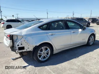 2018 Ford Fusion Hybrid S with VIN 3FA6P0UU7JR122848, listed as a Copart auction lot 46677155 with 75,932 mi miles and Salvage Title. Bid and sale history available at carsss.com. Image 3.