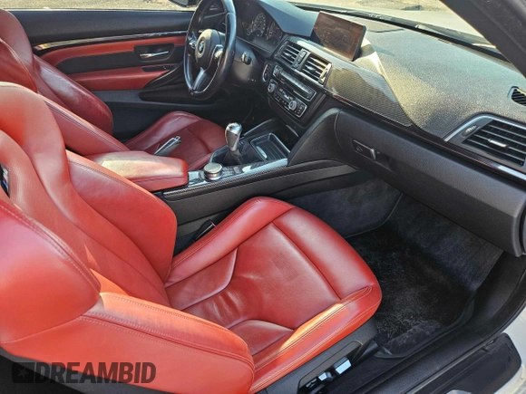 2017 BMW M4 with VIN WBS3R9C35HA014021, listed as a Copart auction lot 76403244 with 77,986 mi miles and Clean Title. Bid and sale history available at carsss.com. Image 5.