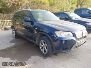 2011 BMW X3 28i with VIN 5UXWX5C53BL707913, listed as a IAAI auction lot 41922395 with 176,858 mi miles. Bid and sale history available at carsss.com. Image 1.