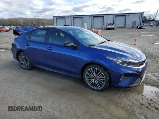 2024 Kia Forte GT with VIN 3KPF44AC7RE797706, listed as a Copart auction lot 46512005 with 2,259 mi miles and Salvage Title. Bid and sale history available at carsss.com. Image 4.
