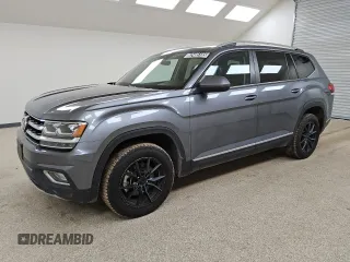 2018 Volkswagen Atlas SEL with VIN 1V2MR2CAXJC525671, listed as a Copart auction lot 62485185 with 123,367 mi miles and Clean title. Bid and sale history available at DreamBid. Image 1.