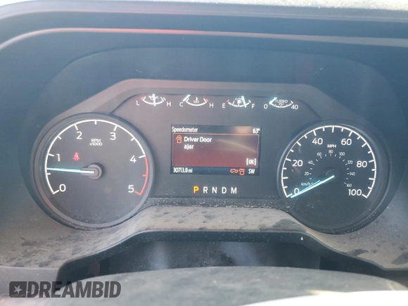 2024 Ford F-350 XL with VIN 1FT8W3DT5REC15672, listed as a Copart auction lot 42740805 with 30,713 mi miles and Salvage Title. Bid and sale history available at DreamBid. Image 9.