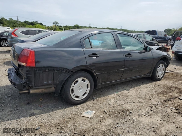 2007 Mitsubishi Galant ES with VIN 4A3AB36F67E081303, listed as a Copart auction lot 64400114 with 110,157 mi miles and Salvage Title. Bid and sale history available at carsss.com. Image 3.