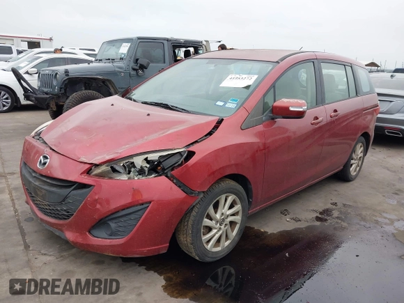 2013 Mazda 5 Sport z VIN JM1CW2BL7D0151003, wystawiony jako IAAI lot #41953272 z przebiegiem 106 624 mil mil oraz . Historia ofert i sprzedaży dostępna na DreamBid. Obrazek 2.