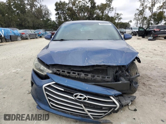 2017 Hyundai Elantra SE with VIN 5NPD84LF8HH105434, listed as a Copart auction lot 89069285 with 124,999 mi miles and Salvage Title. Bid and sale history available at DreamBid. Image 5.