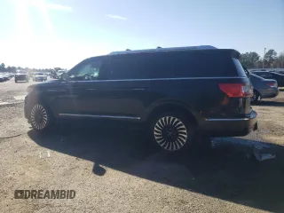 2021 Lincoln Navigator Black Label z VIN 5LMJJ3TT9MEL00758, wystawiony jako Copart lot #87066494 z przebiegiem 103 136 mil mil oraz Szkoda całkowita • Salvage title. Historia ofert i sprzedaży dostępna na DreamBid. Obrazek 2.