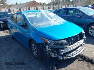 2021 Toyota Prius LE with VIN JTDKAMFP1M3166050, listed as a IAAI auction lot 41831145 with 54,350 mi miles and . Bid and sale history available at DreamBid. Image 14.