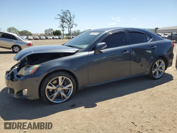 2010 Lexus IS 350 with VIN JTHBE5C28A5025011, listed as a Copart auction lot 52244915 with 150,258 mi miles and Salvage title. Bid and sale history available at DreamBid. Image 1.