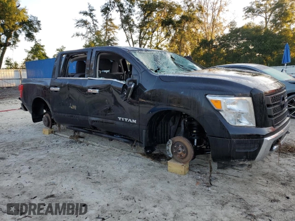 2023 Nissan Titan SV with VIN 1N6AA1ED5PN114394, listed as a Copart auction lot 75536914 with Not provided miles and Non repairable. Bid and sale history available at DreamBid. Image 4.