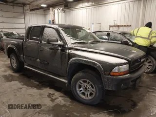 2003 Dodge Dakota Sport with VIN 1D7HG38N83S115959, listed as a IAAI auction lot 41594423 with 234,411 mi miles and . Bid and sale history available at carsss.com. Image 1.