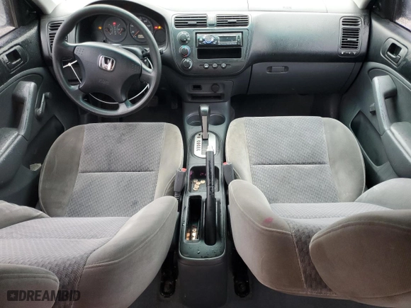 2003 Honda Civic DX with VIN 2HGES16173H561576, listed as a Copart auction lot 48469525 with 203,903 mi miles and Salvage Title. Bid and sale history available at carsss.com. Image 8.