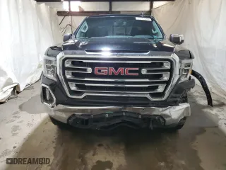 2019 GMC Sierra 1500 SLT with VIN 3GTU9DED9KG164646, listed as a Copart auction lot 47181585 with 32,276 mi miles and Salvage Title. Bid and sale history available at carsss.com. Image 5.
