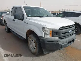 2020 Ford F-150 XL with VIN 1FTEX1EP9LKD96175, listed as a IAAI auction lot 41666800 with 113,702 mi miles. Bid and sale history available at carsss.com. Image 1.