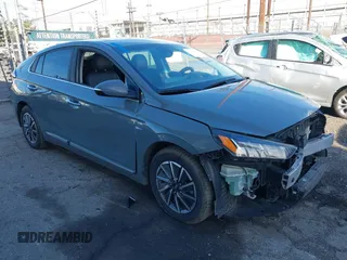 2020 Hyundai Ioniq Limited z VIN KMHC85LJ9LU071908, wystawiony jako IAAI lot #41620379 z przebiegiem 63 155 mil mil oraz . Historia ofert i sprzedaży dostępna na DreamBid. Obrazek 1.