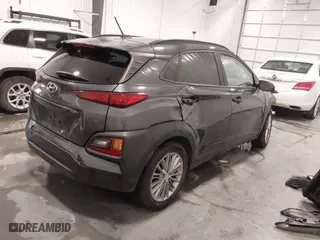 2020 Hyundai Kona SEL with VIN KM8K22AA7LU515074, listed as a IAAI auction lot 41491242 with 72,107 mi miles. Bid and sale history available at carsss.com. Image 4.