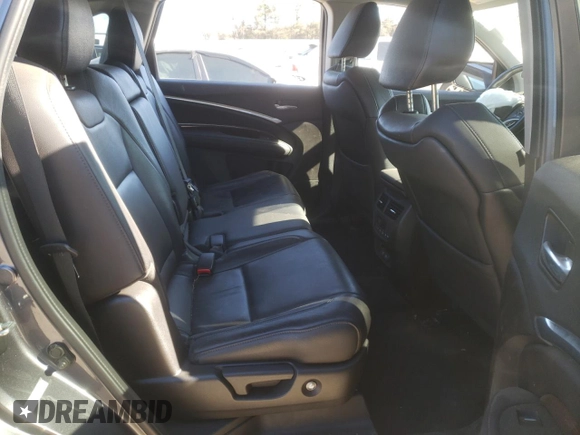 2017 Acura MDX with VIN 5FRYD4H32HB019318, listed as a Copart auction lot 44081373 with 0 mi miles. Bid and sale history available at carsss.com. Image 11.
