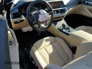 2021 BMW 4 Series 430i xDrive with VIN WBA73AP01MCG48601, listed as a Copart auction lot 50017695 with 37,645 mi miles and Salvage Title. Bid and sale history available at carsss.com. Image 8.