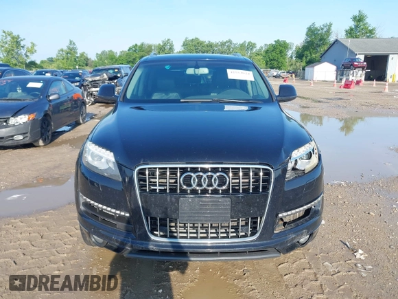 2012 Audi Q7 Premium Plus with VIN WA1LMAFE5CD007270, listed as a IAAI auction lot 42553924 with 187,890 mi miles and . Bid and sale history available at DreamBid. Image 12.
