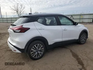 2023 Nissan Kicks SV with VIN 3N1CP5CV2PL544335, listed as a Copart auction lot 52117175 with 7,570 mi miles and Clean Title. Bid and sale history available at carsss.com. Image 3.