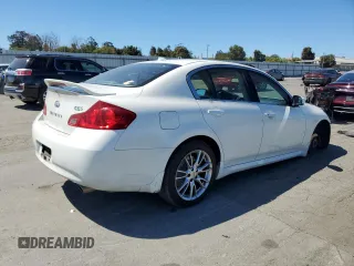 2008 Infiniti G35 with VIN JNKBV61E28M218466, listed as a Copart auction lot 68291334 with 193,083 mi miles and Salvage Title. Bid and sale history available at DreamBid. Image 3.