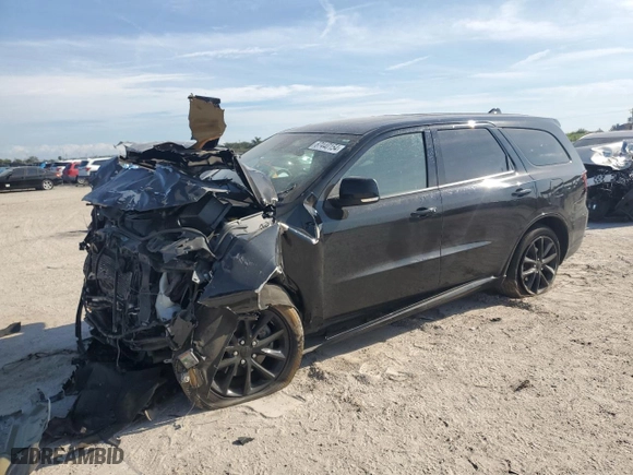 2018 Dodge Durango R/T with VIN 1C4SDJCT9JC198246, listed as a Copart auction lot 87440154 with 65,459 mi miles and Salvage Title. Bid and sale history available at carsss.com. Image 1.