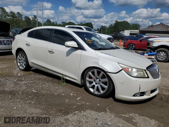 2010 Buick LaCrosse CXS with VIN 1G4GE5GV3AF144313, listed as a Copart auction lot 56074085 with 203,698 mi miles and Salvage title. Bid and sale history available at DreamBid. Image 4.