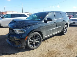 2022 Dodge Durango GT Plus with VIN 1C4RDJDG9NC211518, listed as a IAAI auction lot 41662538 with 21,450 mi miles. Bid and sale history available at carsss.com. Image 17.