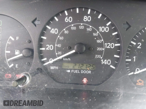 2001 Toyota Camry CE with VIN 4T1BG28K11U040227, listed as a IAAI auction lot 42220307 with 212,125 mi miles and . Bid and sale history available at DreamBid. Image 7.