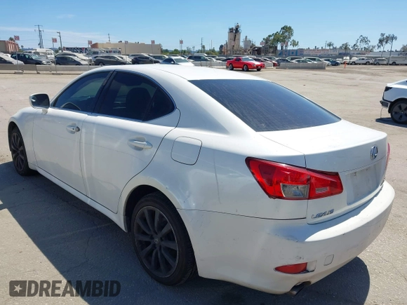 2006 Lexus IS 250 with VIN JTHCK262965005266, listed as a IAAI auction lot 42687510 with 144,829 mi miles and . Bid and sale history available at DreamBid. Image 3.