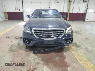 2019 Mercedes-Benz S 560 with VIN WDDUG8GB2KA472383, listed as a Copart auction lot 41736225 with 148,879 mi miles and Salvage Title. Bid and sale history available at DreamBid. Image 5.
