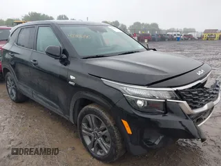 2023 Kia Seltos LX with VIN KNDEPCAA4P7374462, listed as a IAAI auction lot 42308340 with 35,757 mi miles and . Bid and sale history available at DreamBid. Image 1.