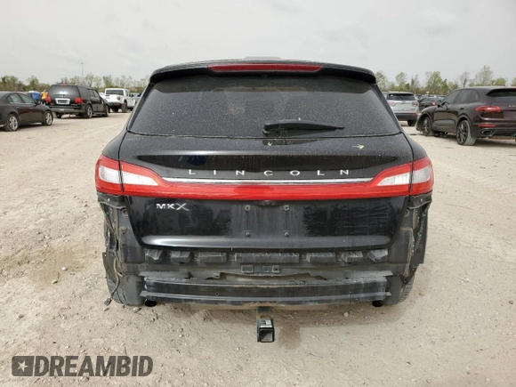 2016 Lincoln MKX Select with VIN 2LMTJ6KR3GBL24366, listed as a Copart auction lot 49454575 with 181,060 mi miles and Salvage Title. Bid and sale history available at carsss.com. Image 6.