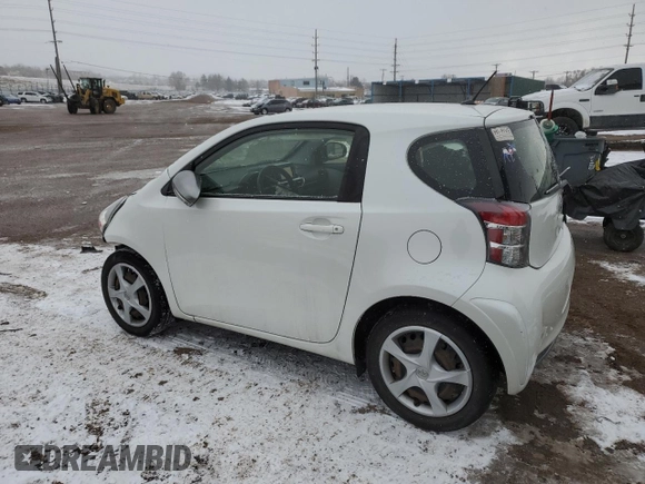 2014 Scion iQ with VIN JTNJJXB09EJ030330, listed as a Copart auction lot 45241105 with 46,879 mi miles and Salvage title. Bid and sale history available at DreamBid. Image 2.