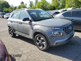 2022 Hyundai Venue SEL z VIN KMHRC8A3XNU177687, wystawiony jako Copart lot #55442895 z przebiegiem 38 228 mil mil oraz Szkoda całkowita • Salvage title. Historia ofert i sprzedaży dostępna na DreamBid. Obrazek 4.