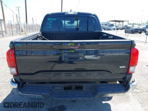 2018 Toyota Tacoma SR5 with VIN 3TMAZ5CN1JM061127, listed as a IAAI auction lot 42012247 with 119,381 mi miles and . Bid and sale history available at DreamBid. Image 6.