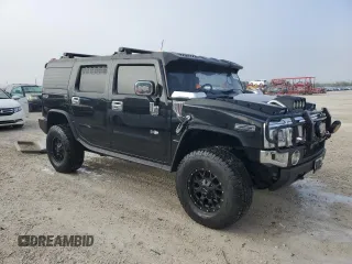 2003 Hummer H2 with VIN 5GRGN23U33H148965, listed as a Copart auction lot 78187534 with 23,202 mi miles and Non Repairable. Bid and sale history available at carsss.com. Image 4.
