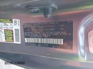 2017 Toyota Sienna XLE Auto Access Seat with VIN 5TDYZ3DC3HS880828, listed as a IAAI auction lot 41609436 with 106,855 mi miles and . Bid and sale history available at DreamBid. Image 9.